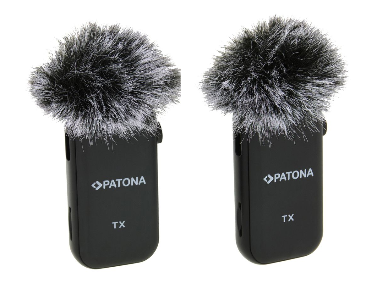 Patona Wireless Lavalier Mikrofon Set