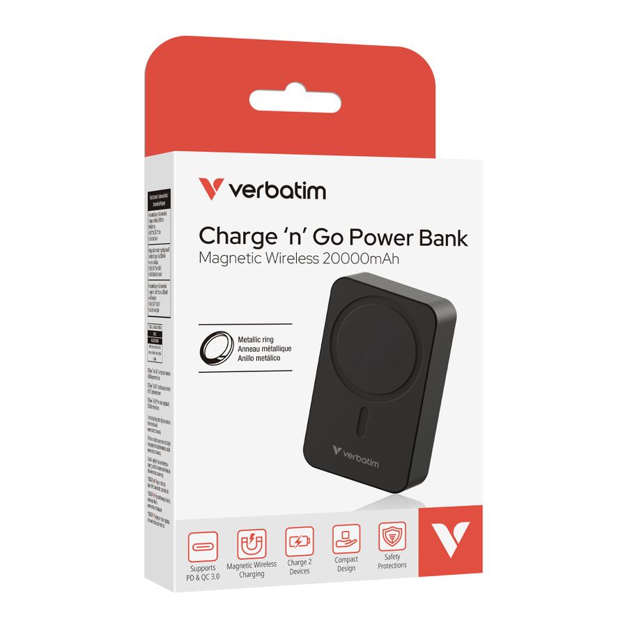 Verbatim Powerbank 20000 mAh Black