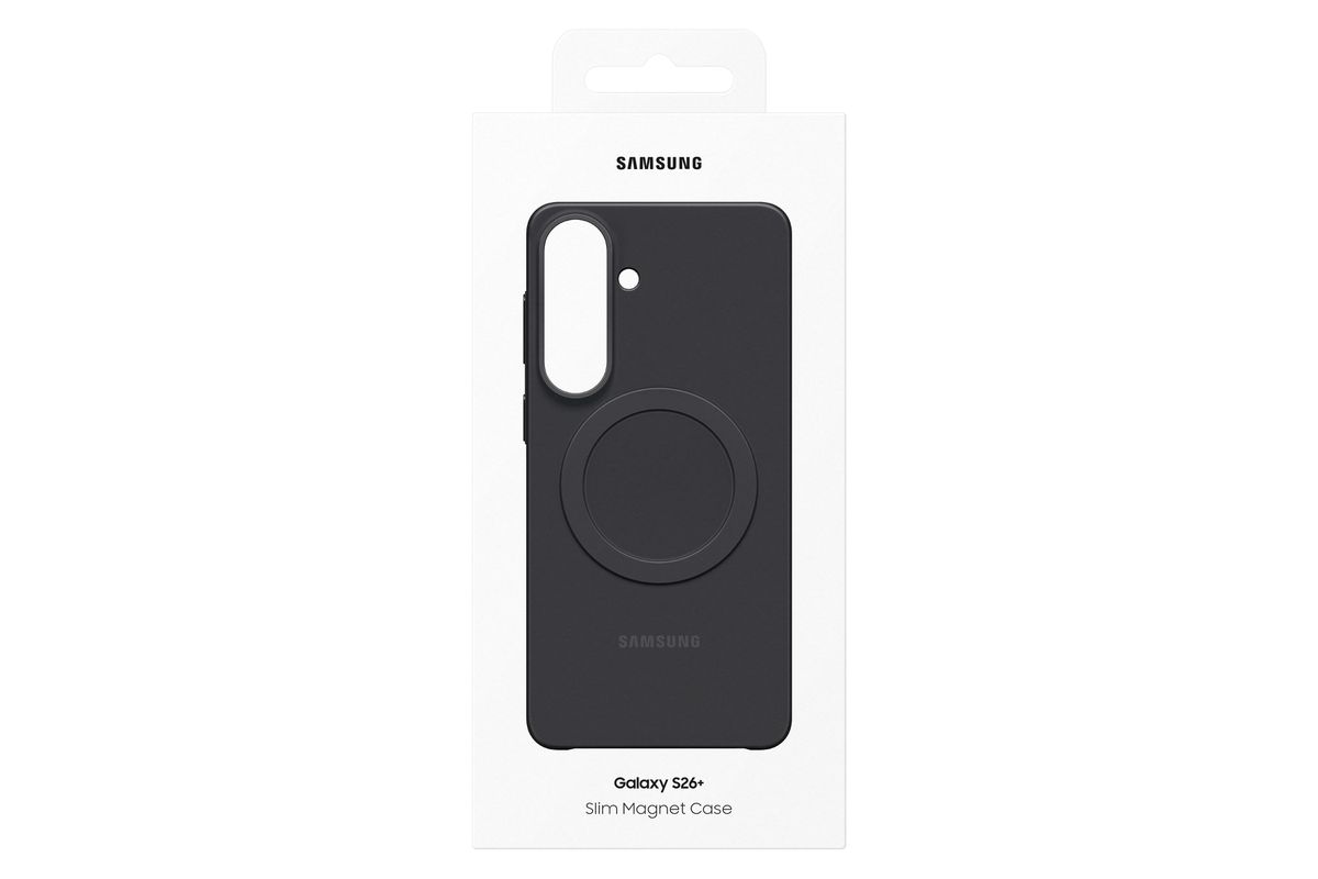 Samsung S26+ Slim Magnet Case Black