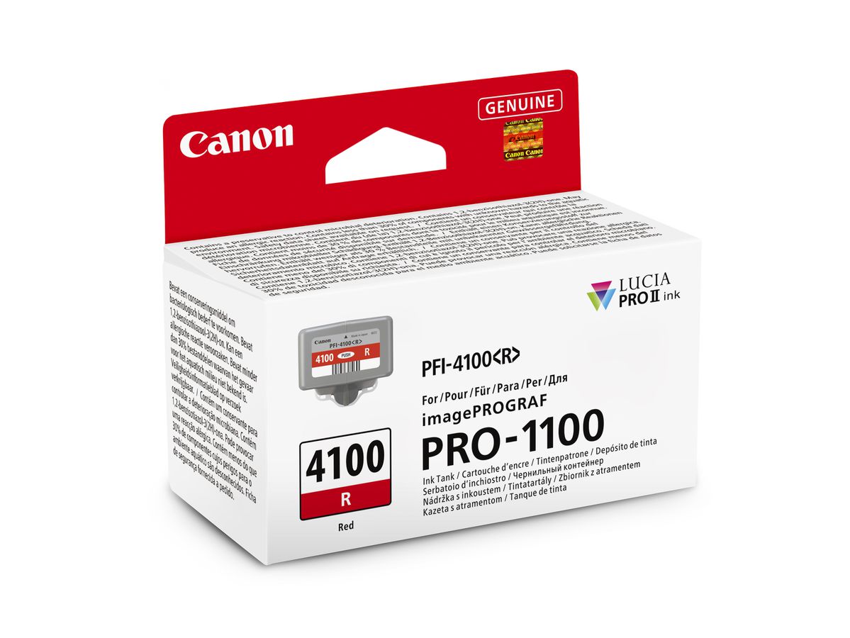 Canon PFI-4100 R Red