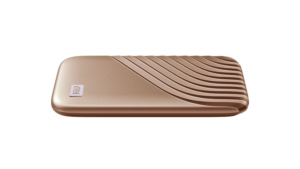 WD My Passport SSD 1TB gold