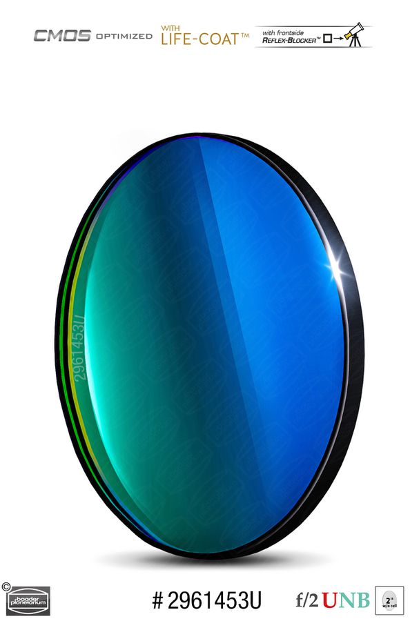 Filtre bande étroite OIII (4nm) 47.4mm
