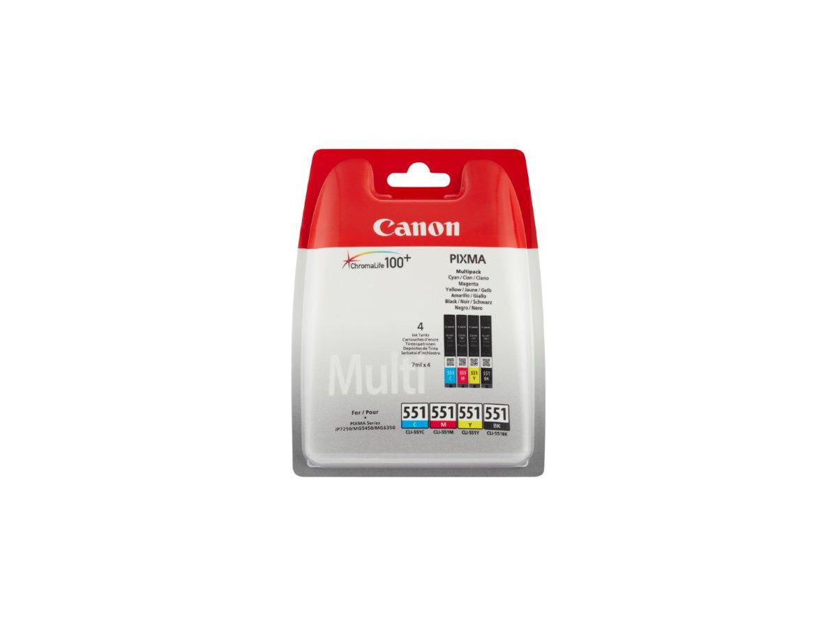 Canon  CLI-551C/M/Y/BK Multipack