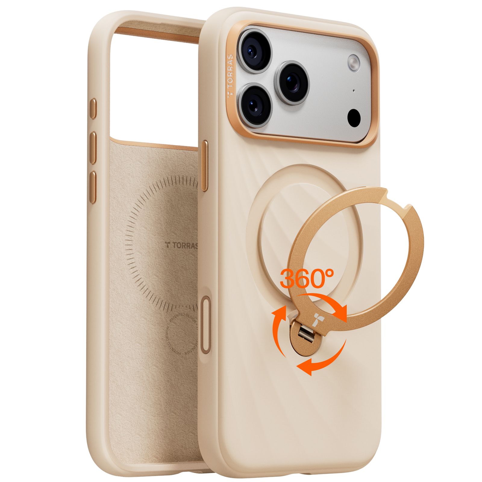 Torras Ostand Wind iPhone 18 Pro Orange