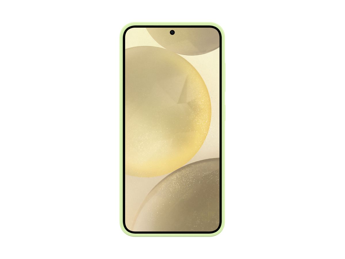 Samsung S24 Silicone Case Light Green