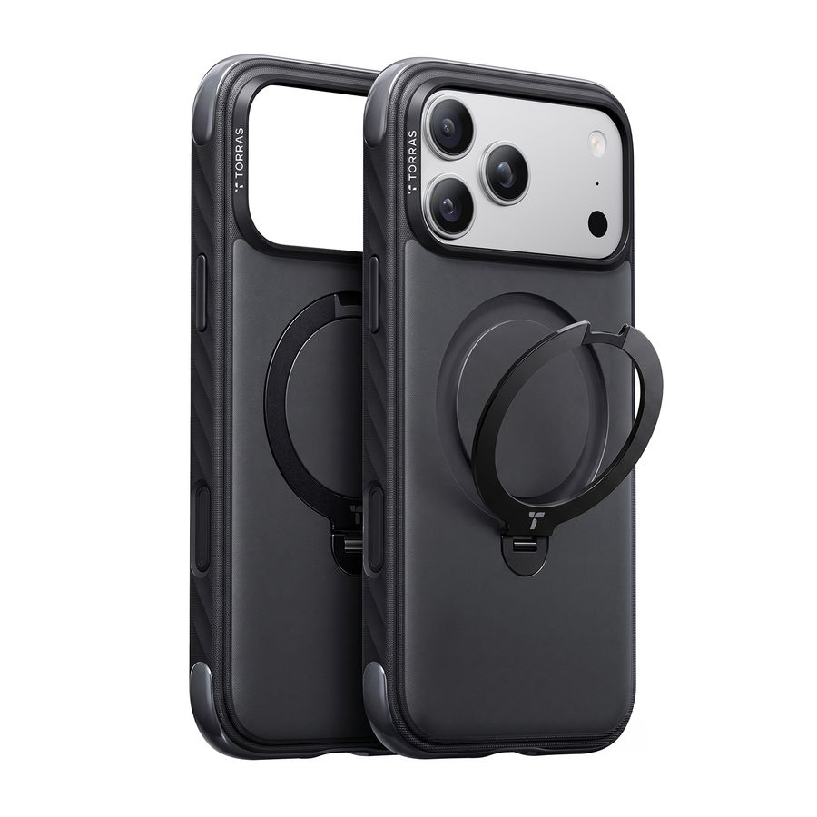 Torras Ostand Rugg iPhone 18 Pro Black