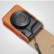 Sony LCS-RXG Camera Etui Brown