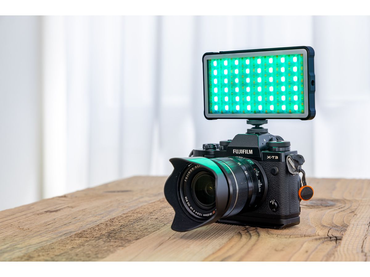 Patona RGB Videolicht mit Powerbank