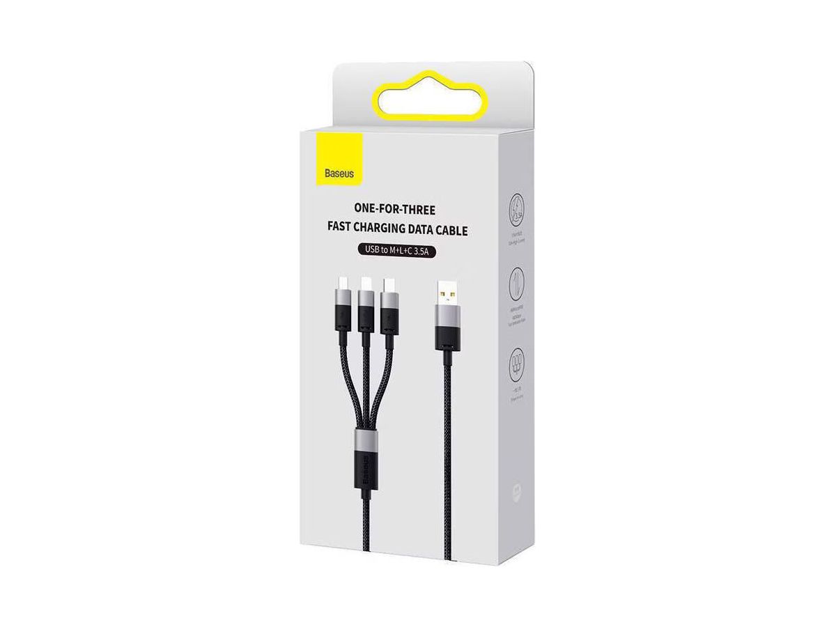 Baseus StarSpeed 3in1 USB Cable 60cm