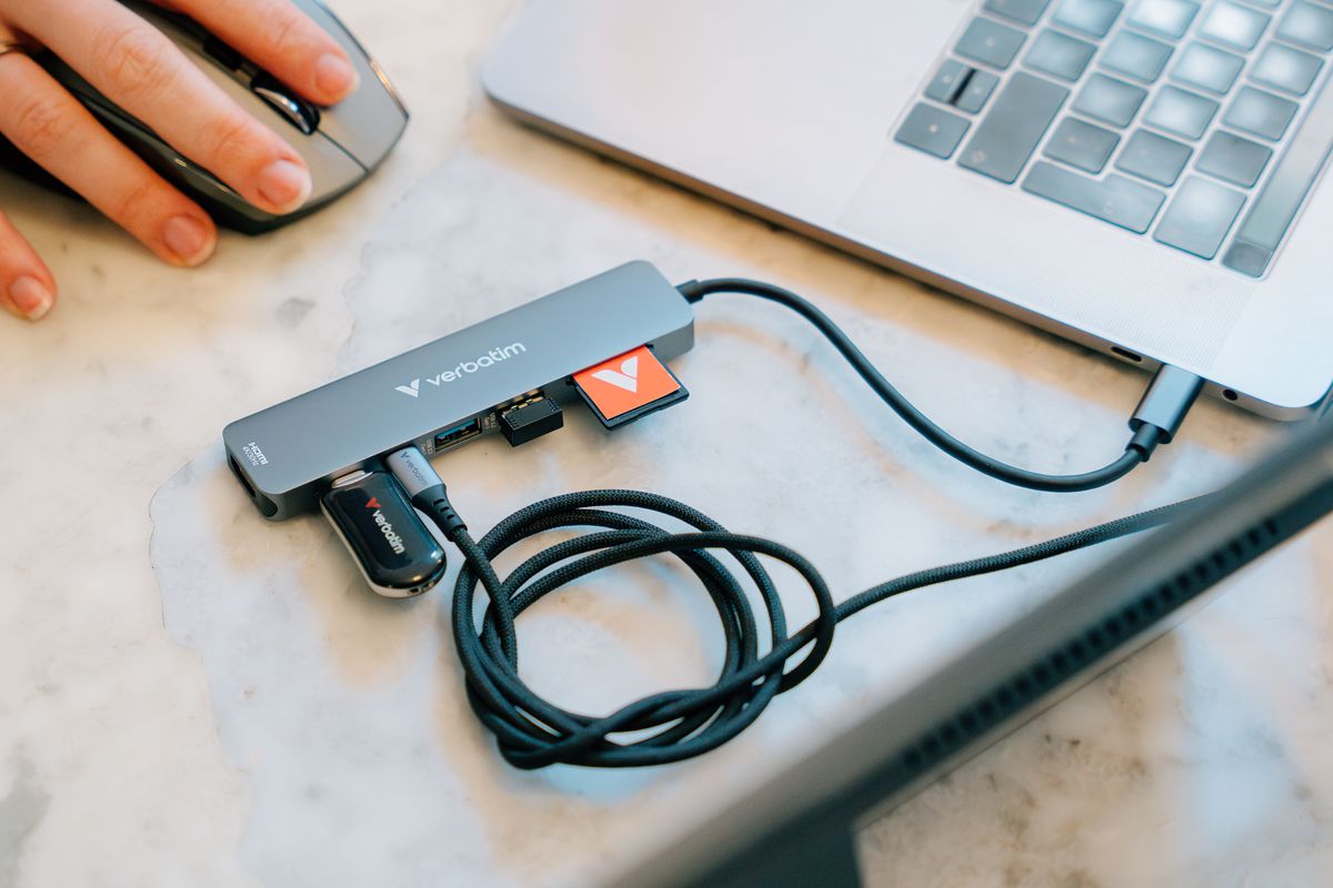 Verbatim 7 in 1 USB-C Multiport Hub