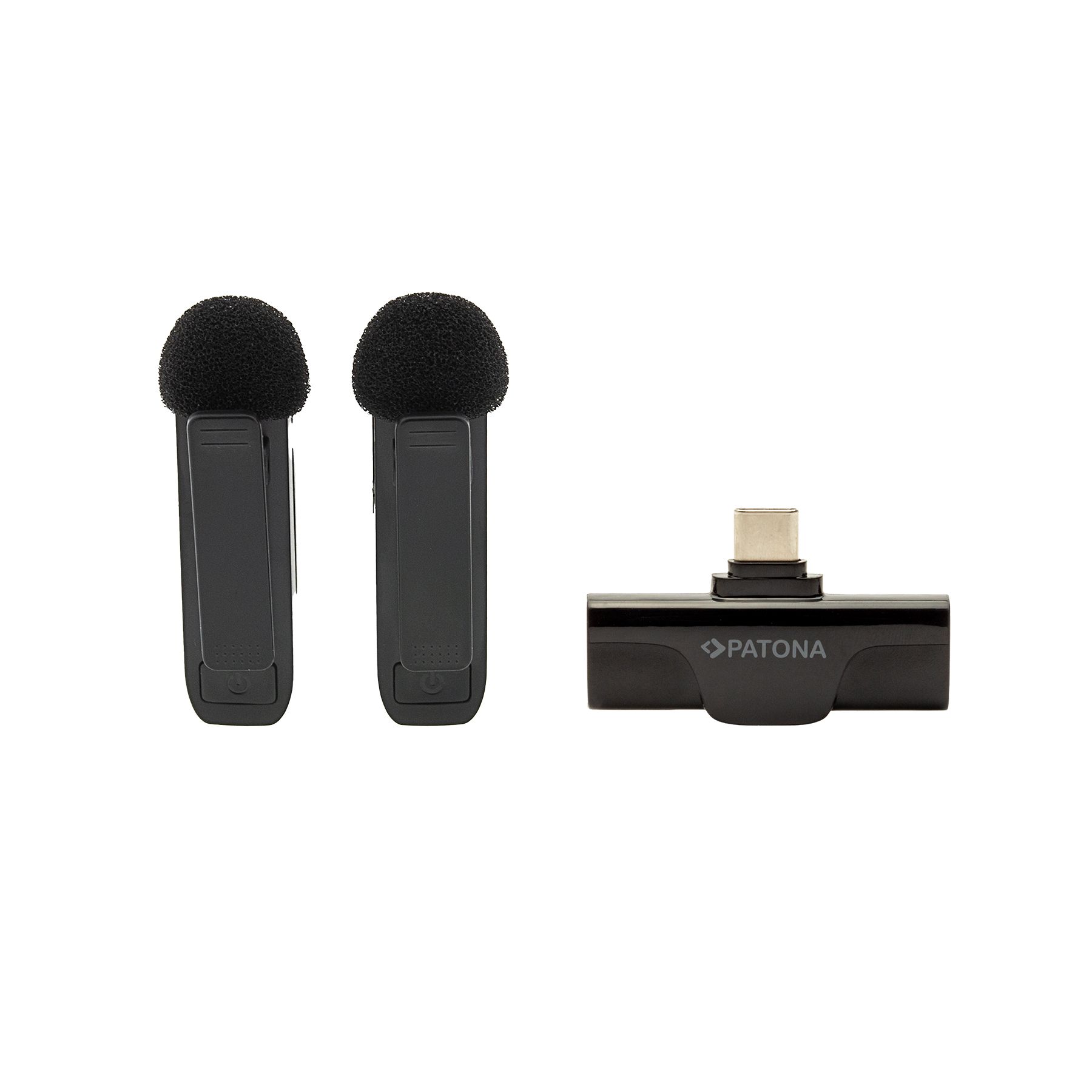 Patona Wireless 2 Lavalier USB-C Set
