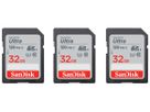 SanDisk Ultra 120MB/s SDHC 32GB 3Pk. U1