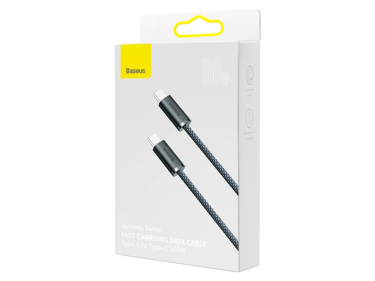 Baseus USB-C to C 1m Slate Gray
