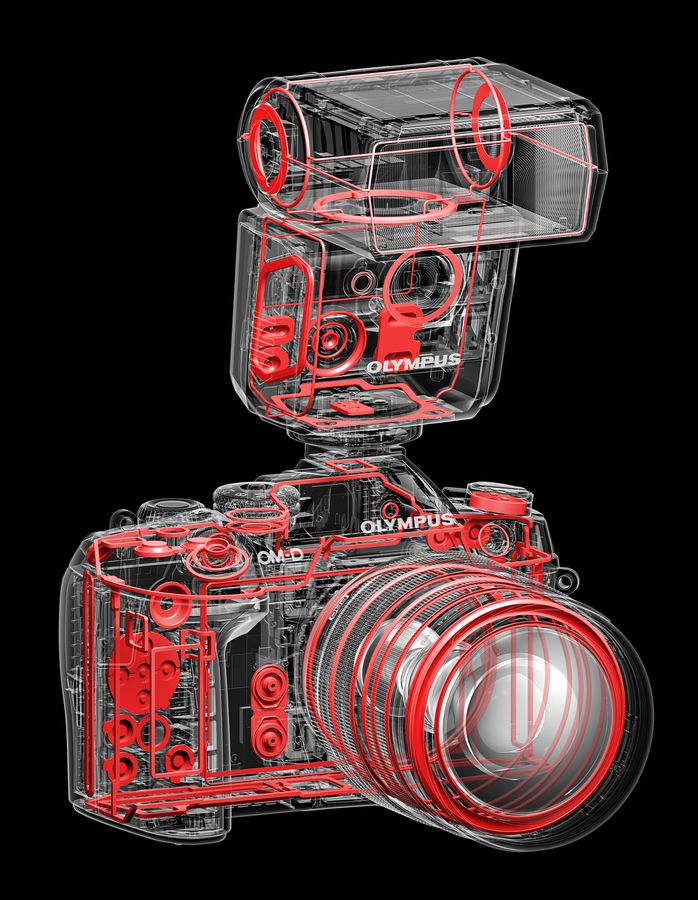 Olympus E-M1 Mark III 1240mm kit blk/blk