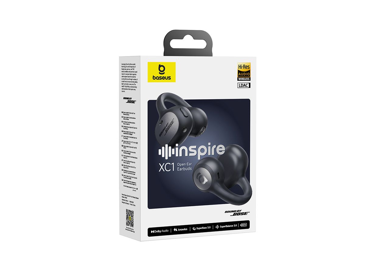 Baseus Inspire XC1 Open-Ear Cosmic Black