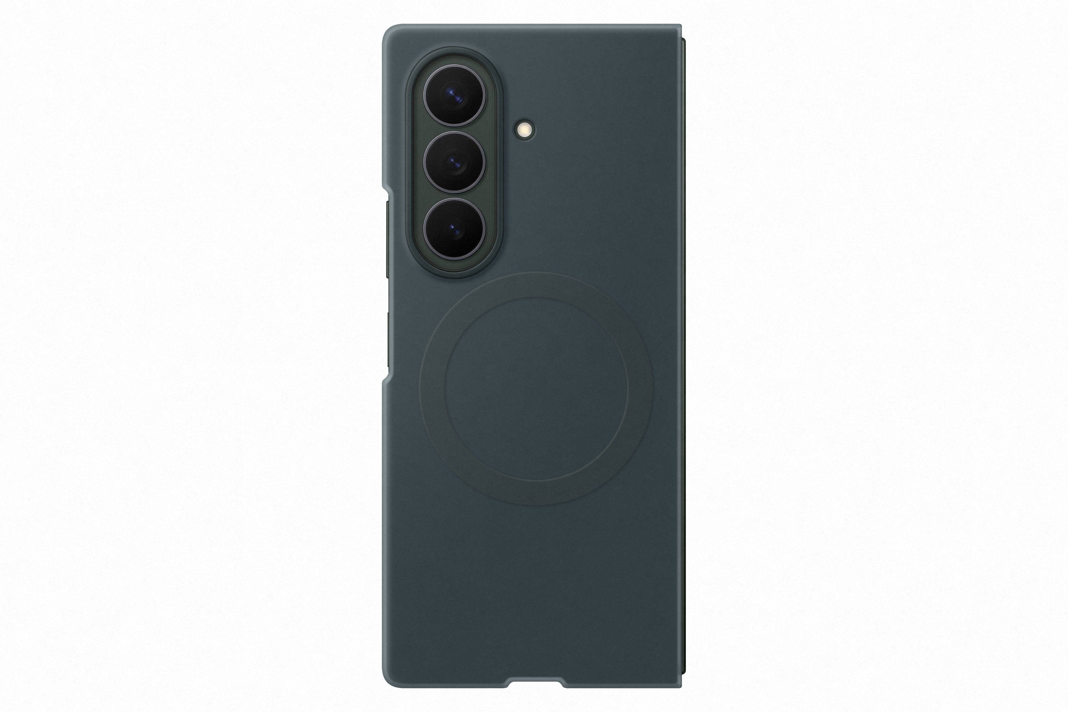 Samsung Fold 8 Ultra Silic Magnet Green