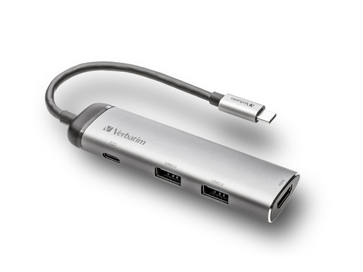 Verbatim 4 in 1 USB-C Multiport Hub