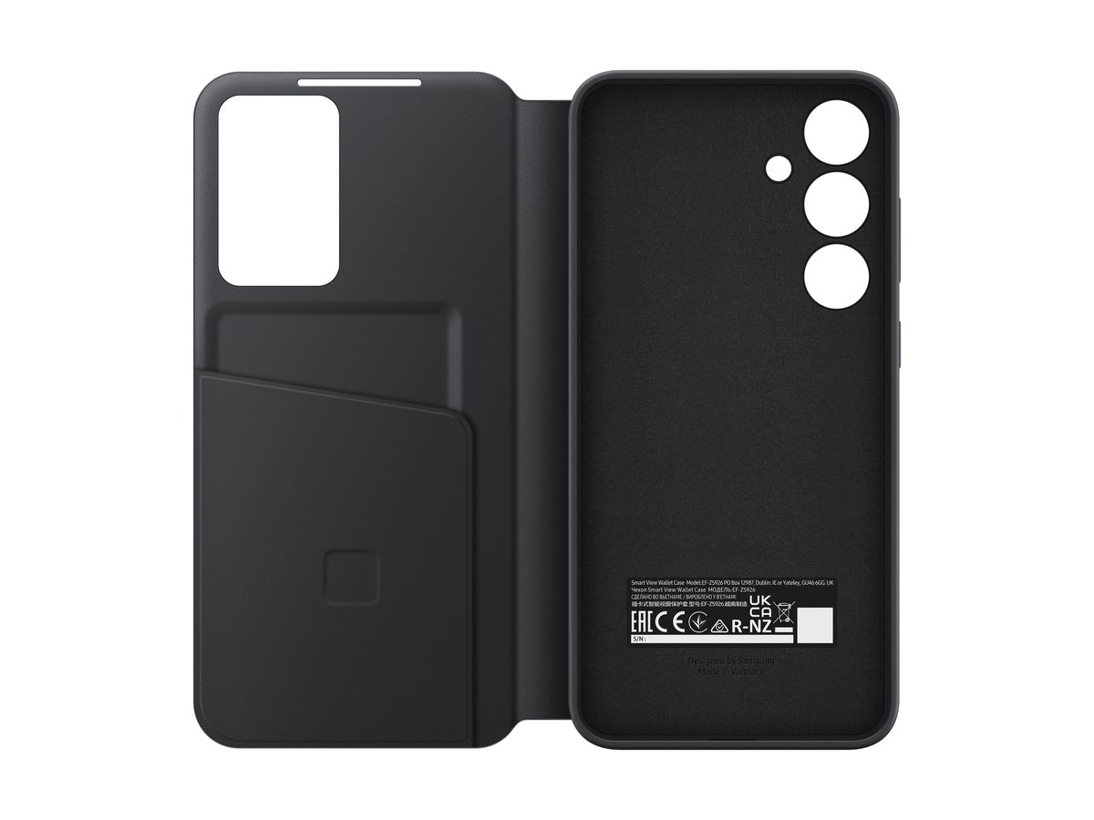 Samsung S24+ Smart View Wallet Case Black