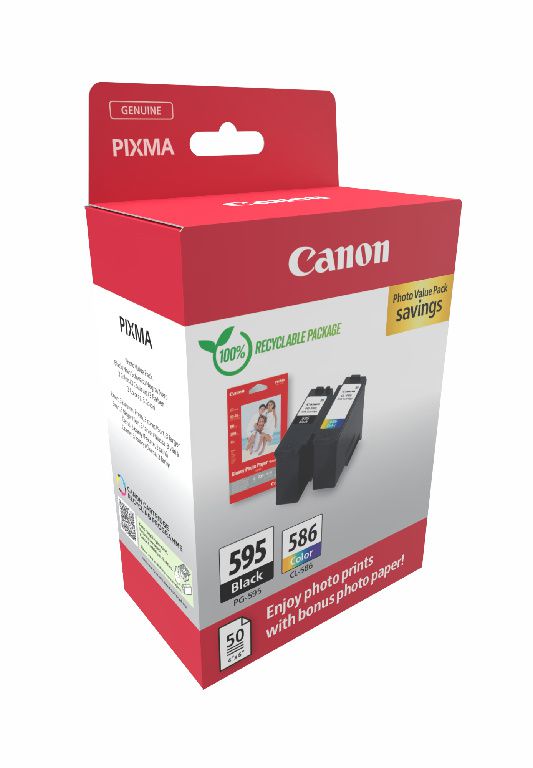 Canon PG595/CL586 + GP-501 Multipack