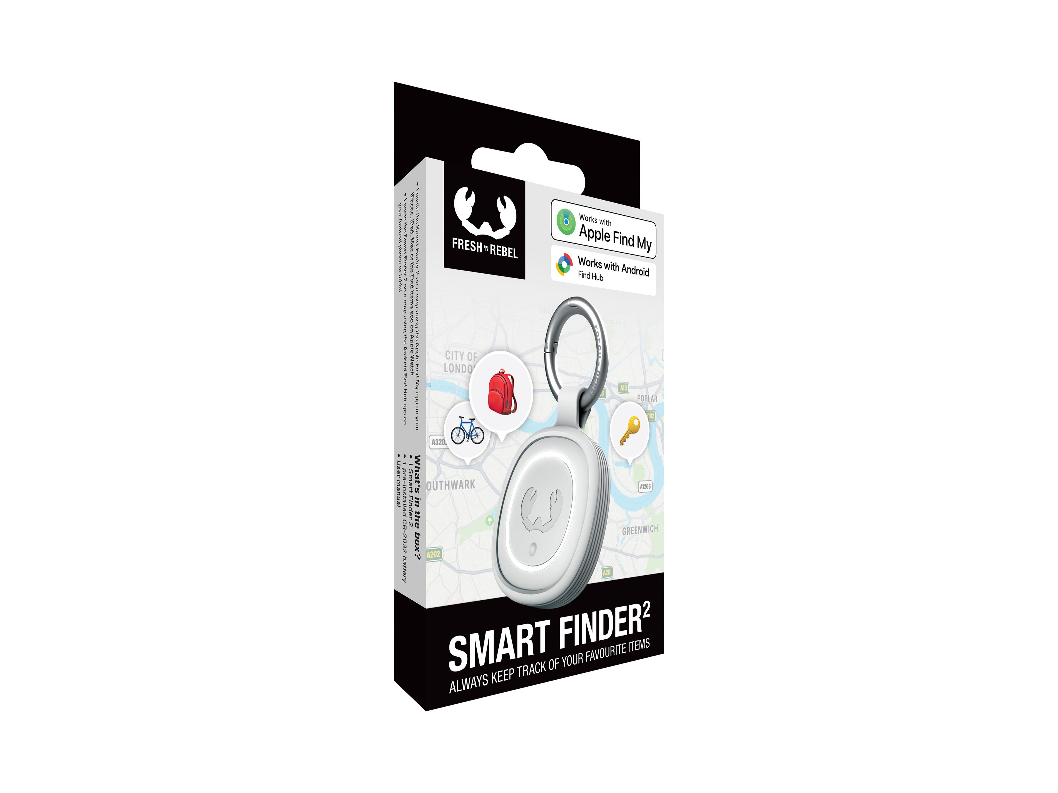 Fresh 'n Rebel Smart Finder 2 Ice Grey