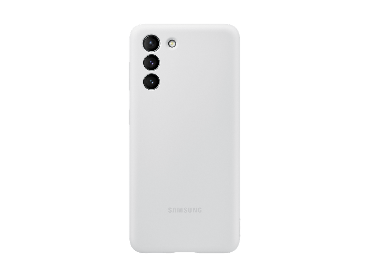 Samsung Galaxy S21+ Silicone Cover gray