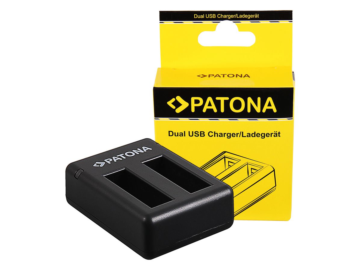 Patona Ladegerät Dual USB Insta360 One X
