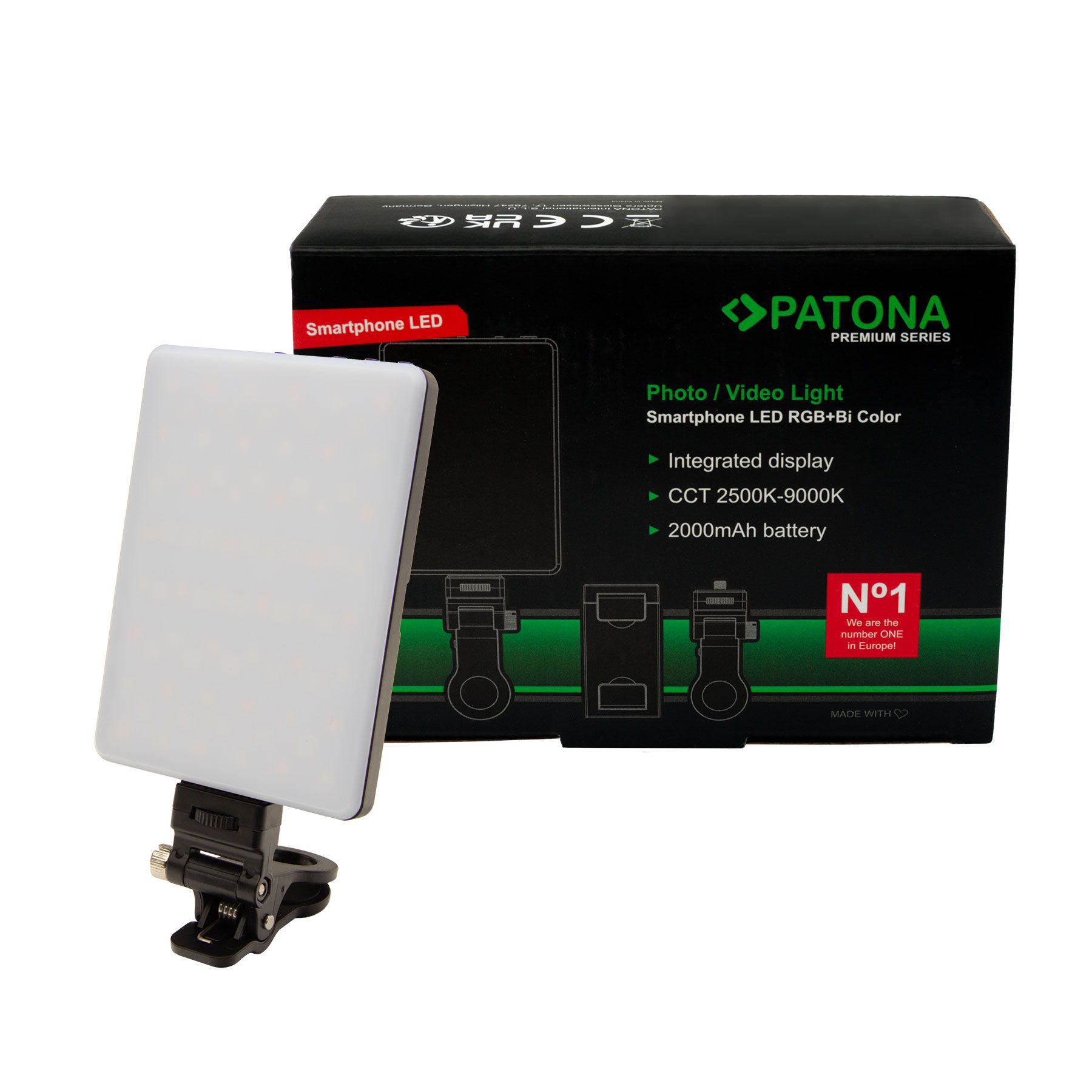 Patona Smartphone RGB/Bi Color Licht