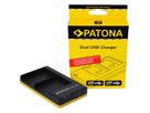 Patona Chargeur Dual USB LP-E6