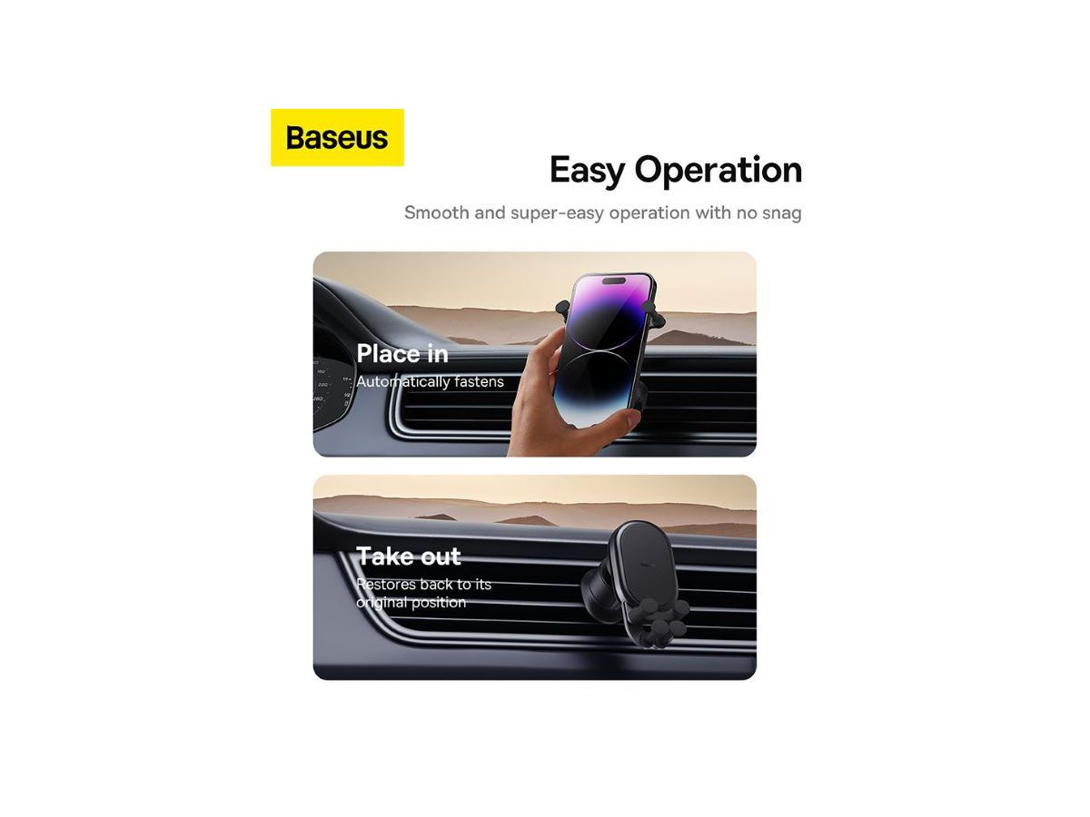 Baseus Stable Car Mount Black