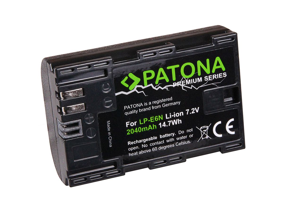 Patona Premium Batterie Canon LP-E6N