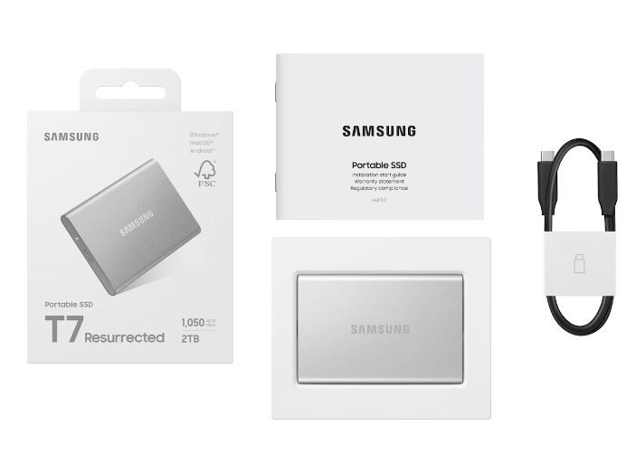 Samsung SSD T7 Resurrected 2TB