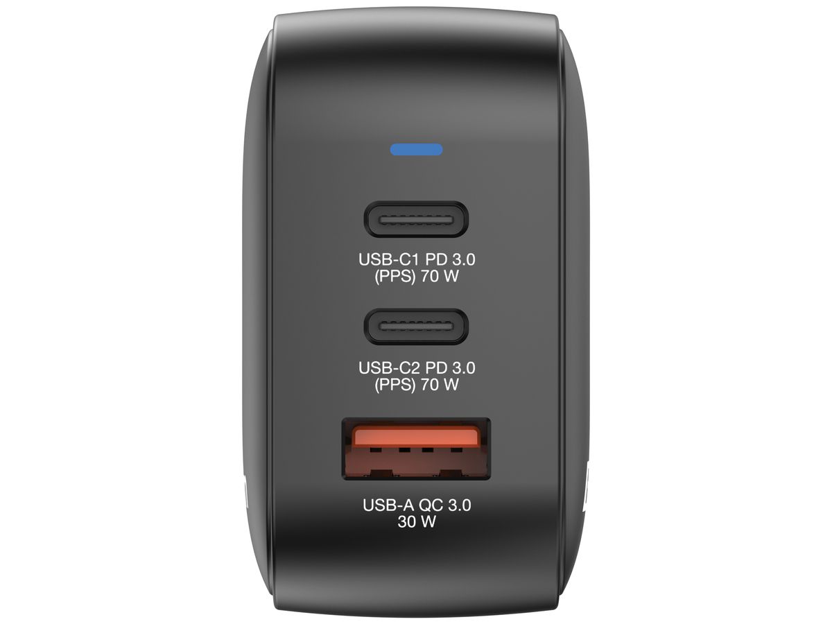 Verbatim Mini GaN 3 Port Charger 70W