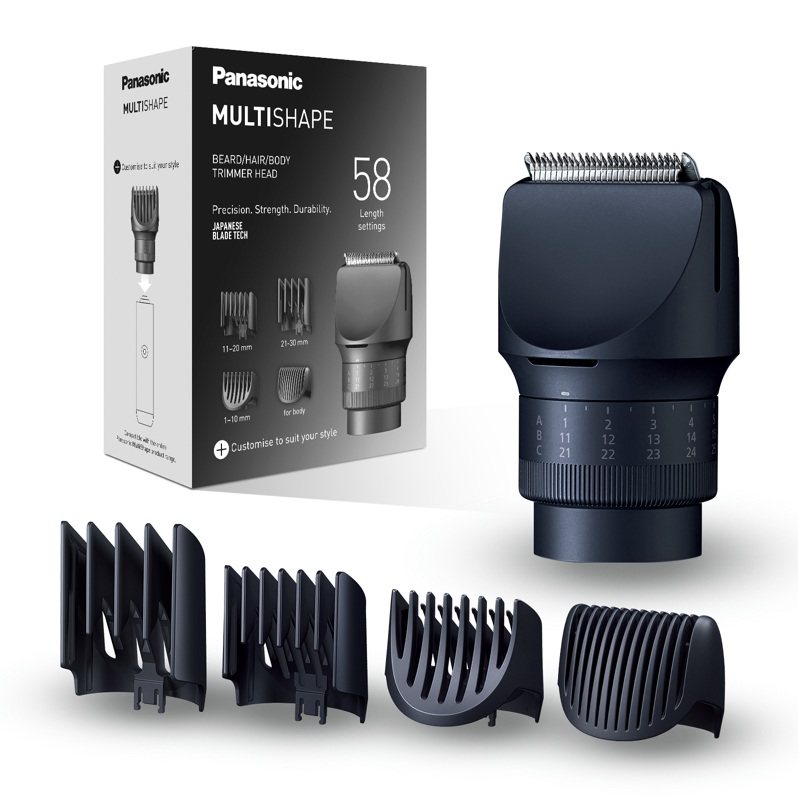 Panasonic Multishape Trimmer 1-30mm