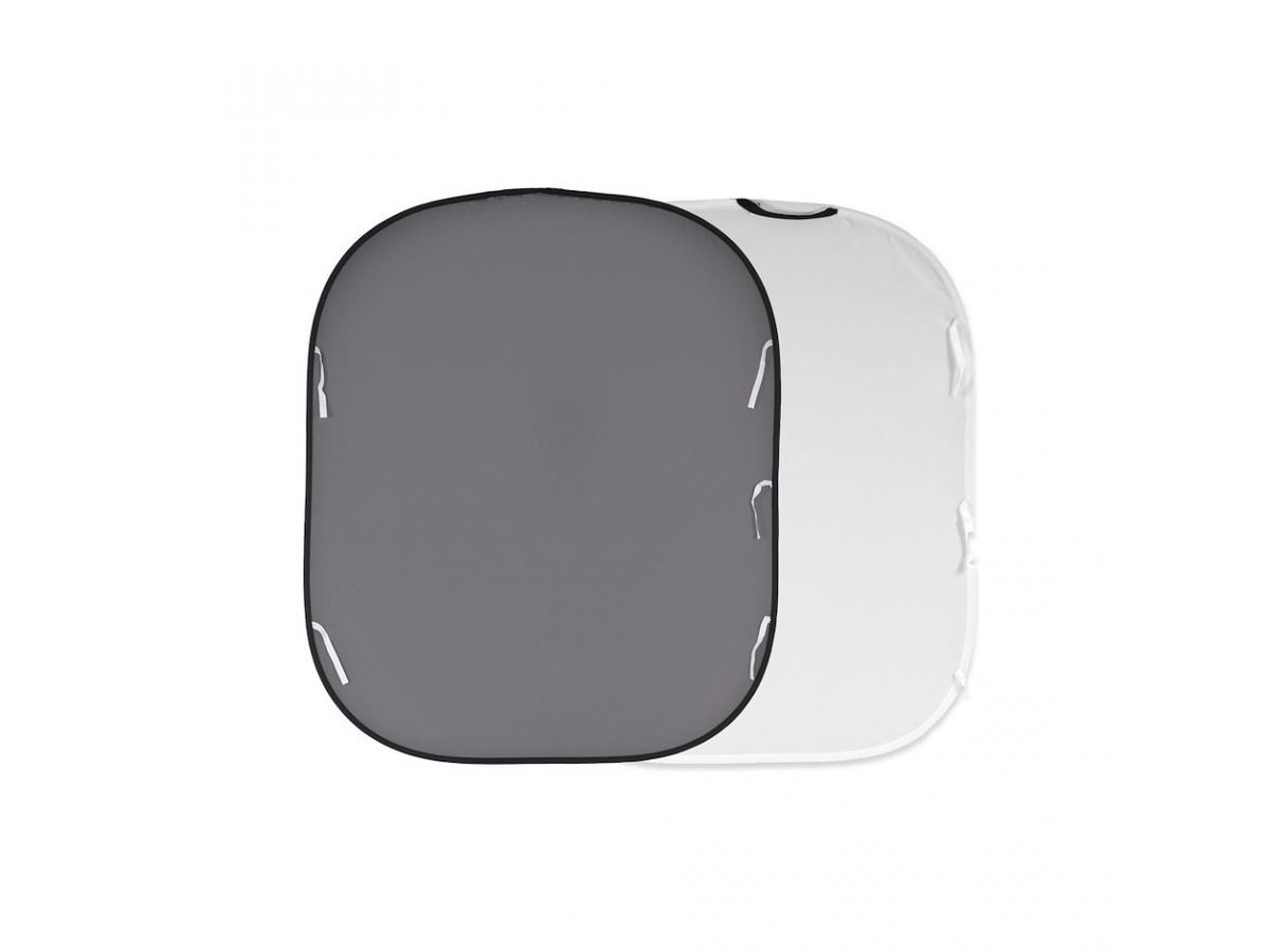 Manfrotto Plain Coll 1.8x2.15mWhit/MGrey