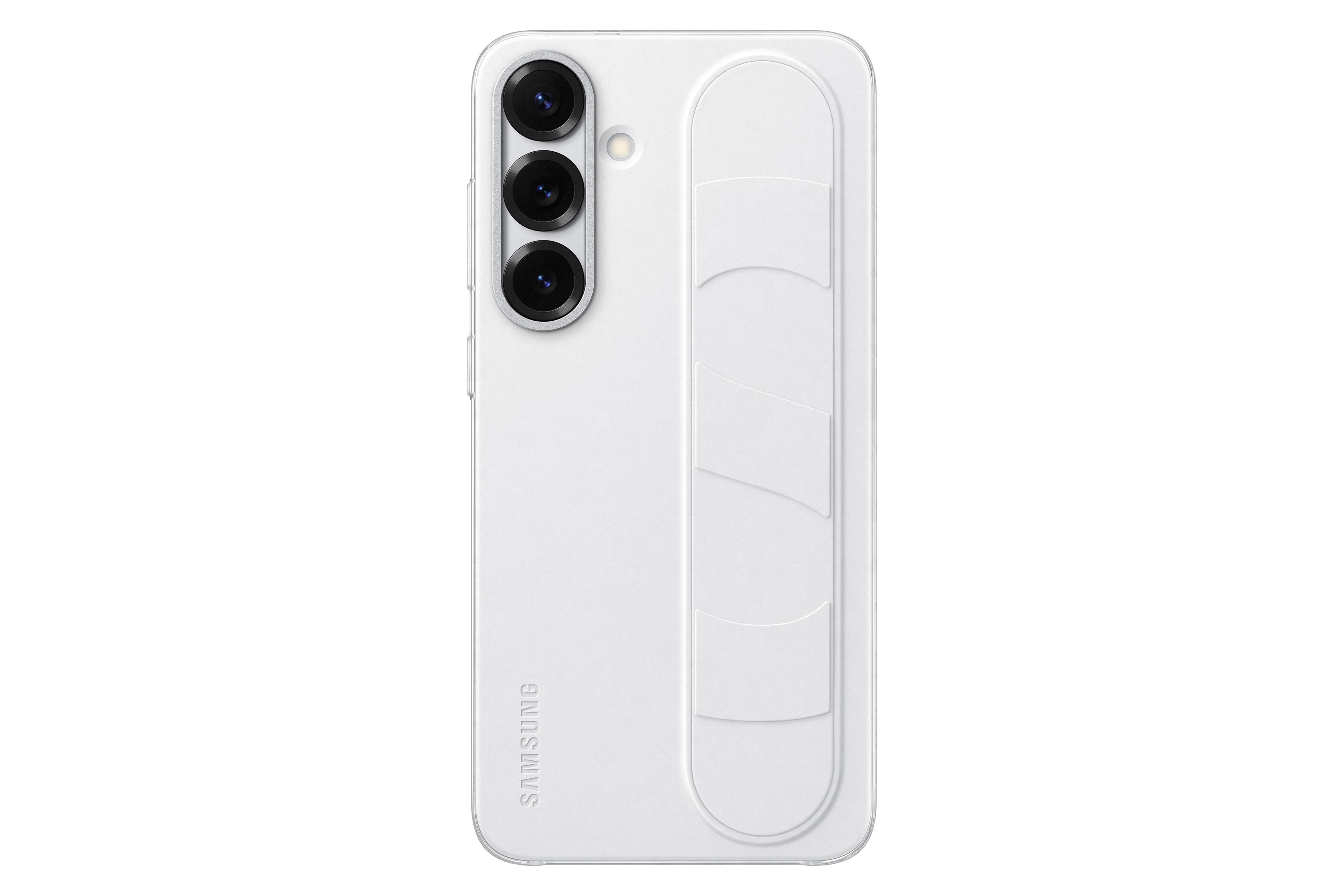 Samsung S25+ Standing Grip Case White