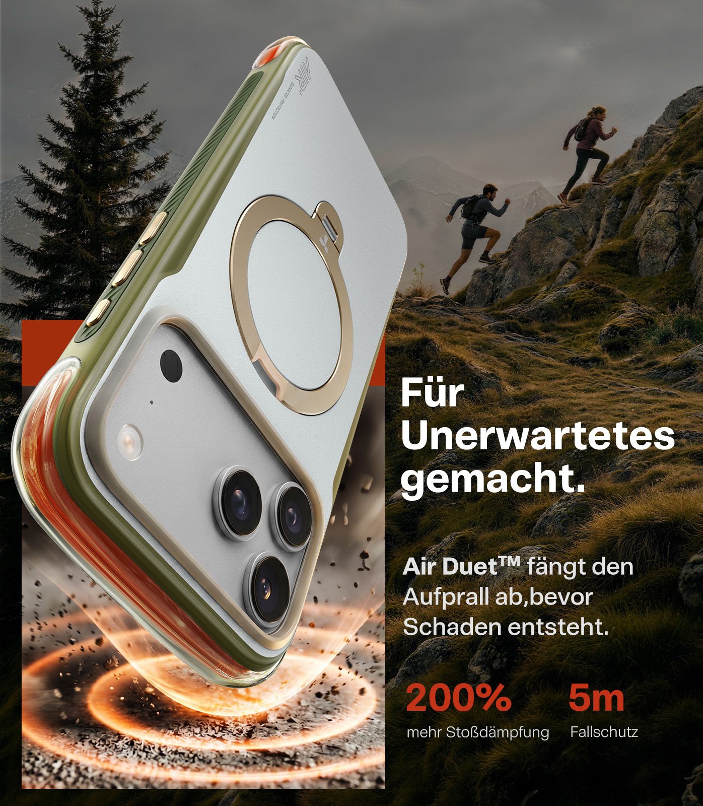 Torras Ostand Air Pro iP18Pro Max Marble