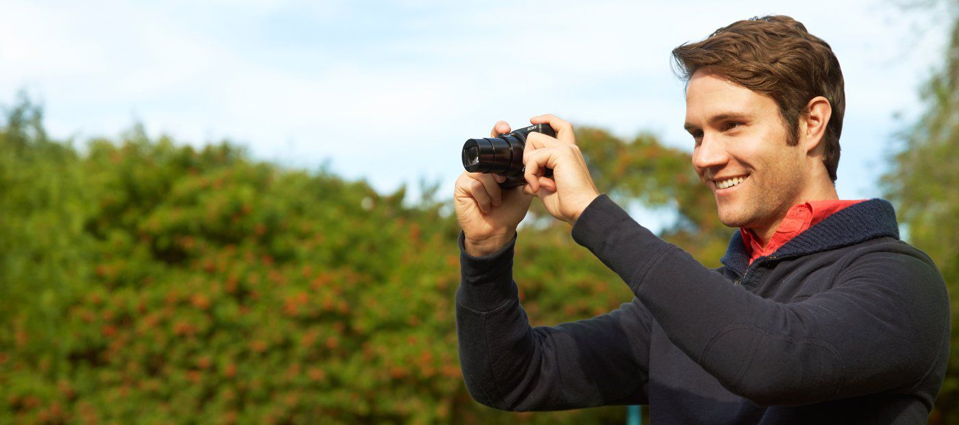 Sony DSC-HX60V Cybershot GPS black