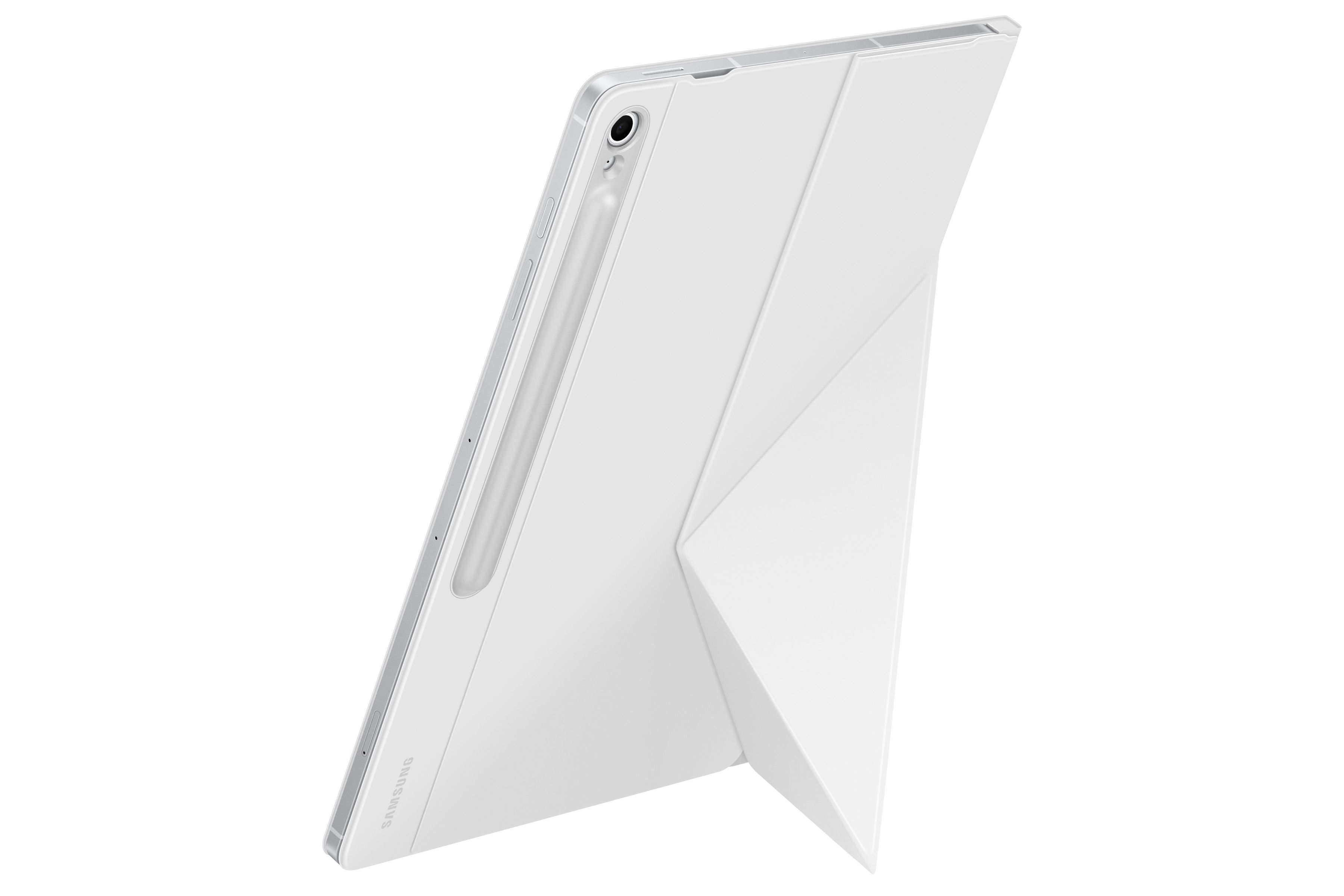 Samsung Tab S10FE+ Book Cover White