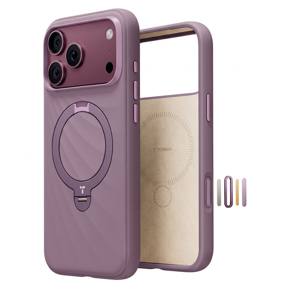 Torras Ostand Wind iPhone 18 Pro Purple