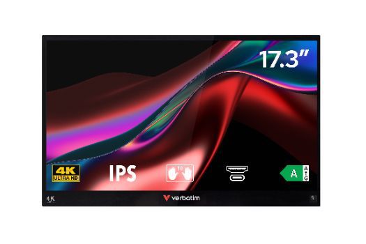 Verbatim Touchscreen Monitor 4K 17.3"