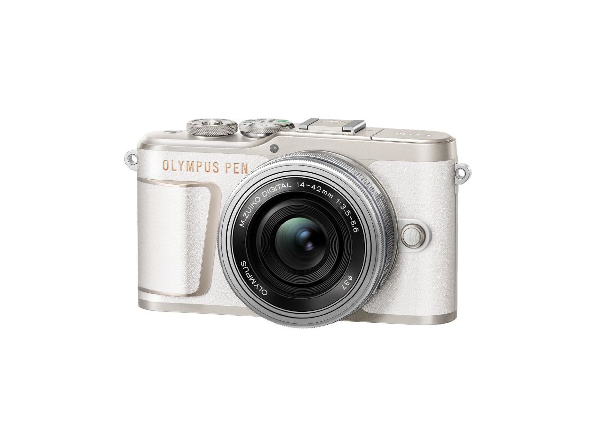 Olympus E-PL10 Pancake Zoom Kit wht/slv