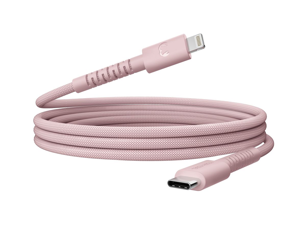 Fresh 'n Rebel USB-C to Lightning Pink