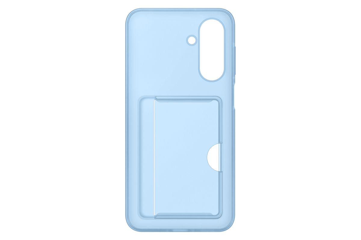 Samsung A17 Card Slot Case Blue