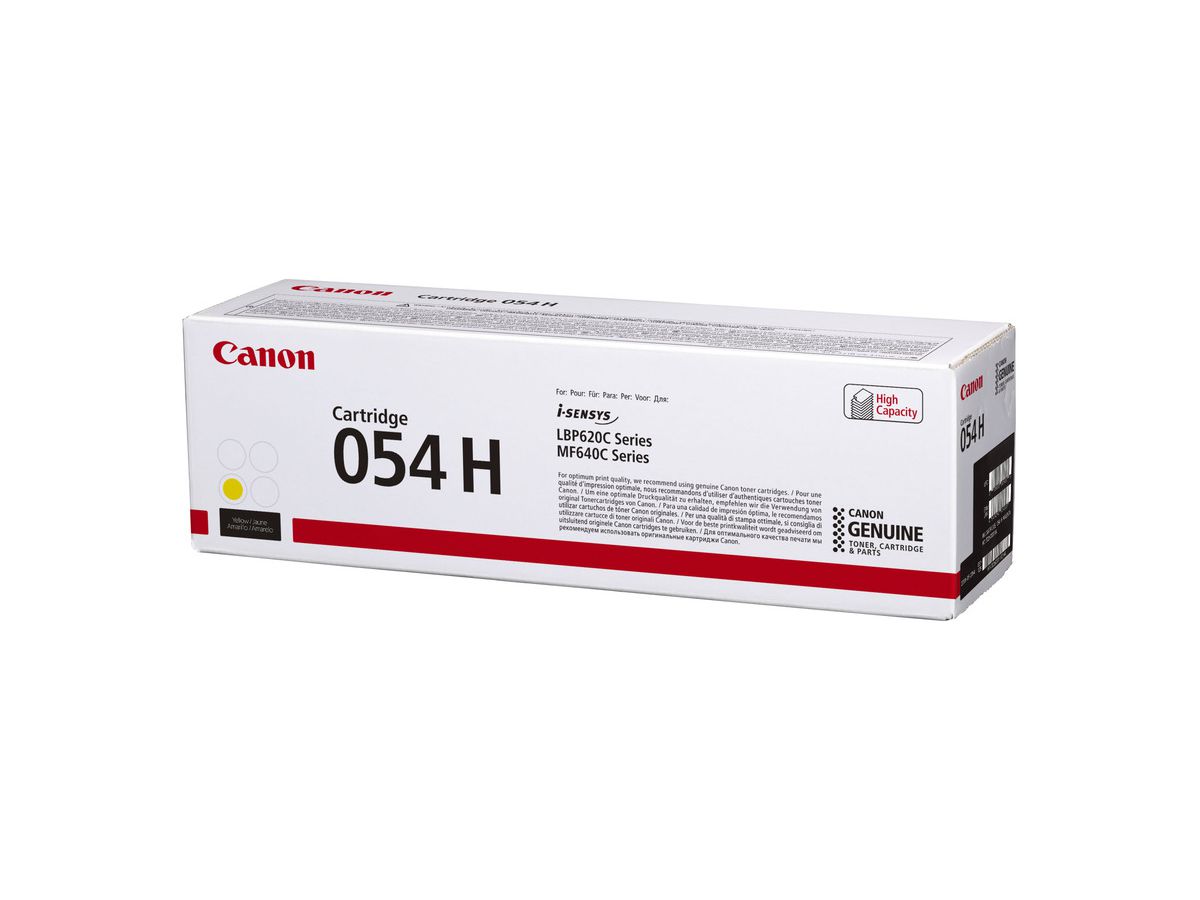 Canon Cartridge 054 H Yellow