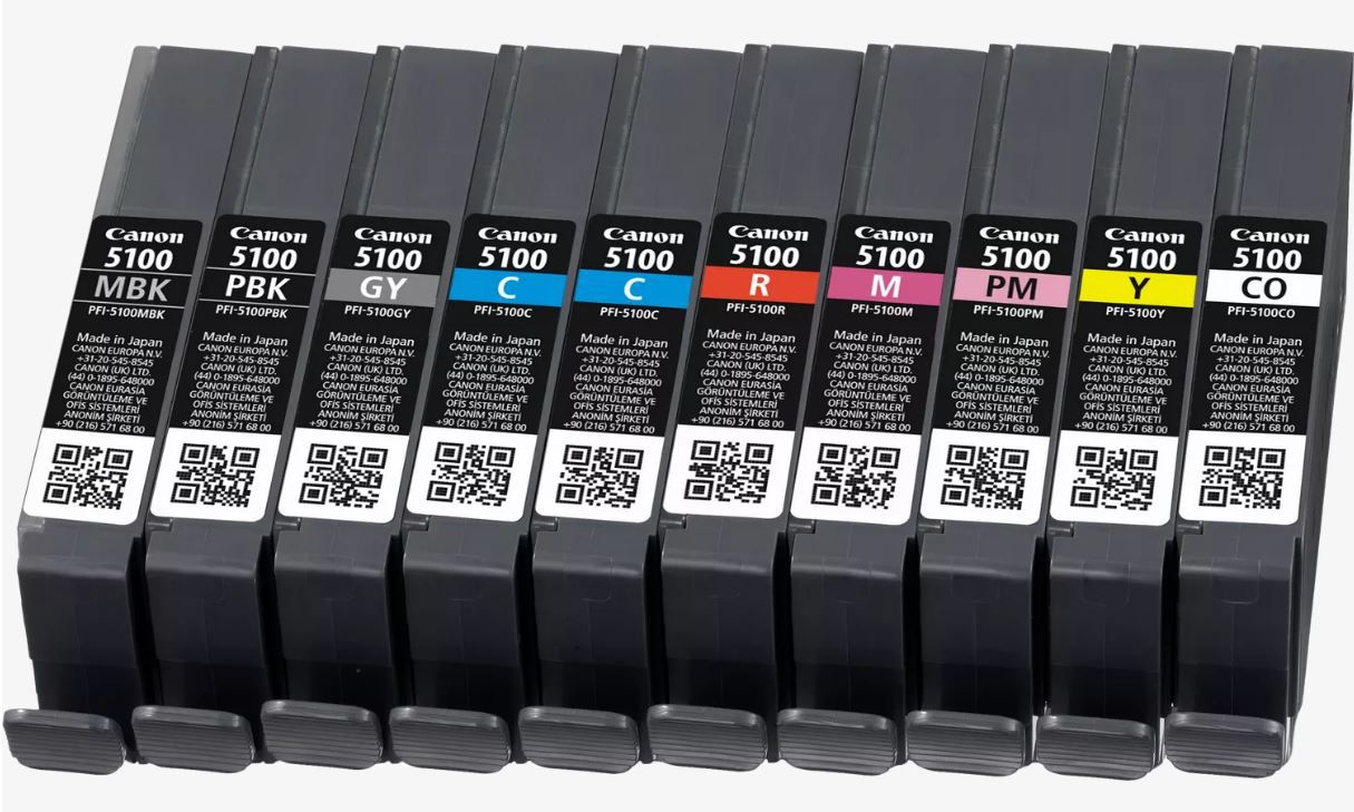 Canon PFI-5100 Multi Pack (10x Ink)