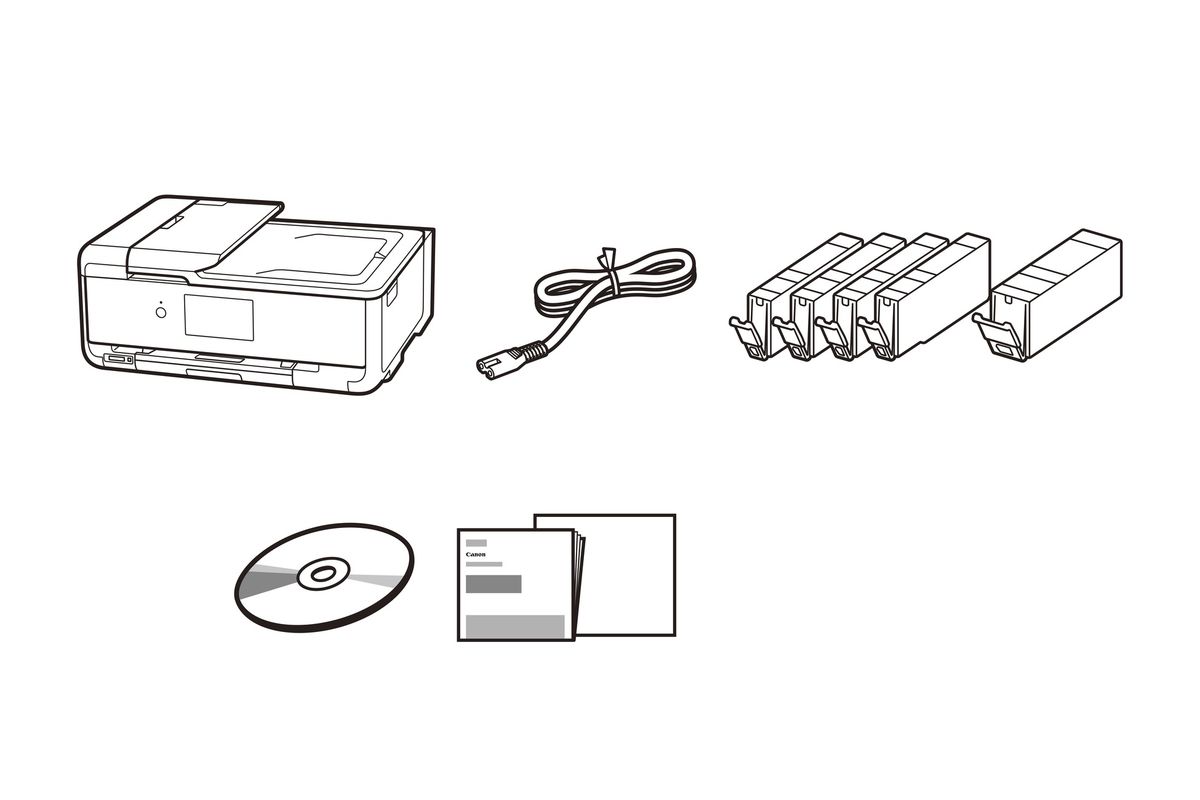 Canon PIXMA TS9551C White A3 Inkjet MF
