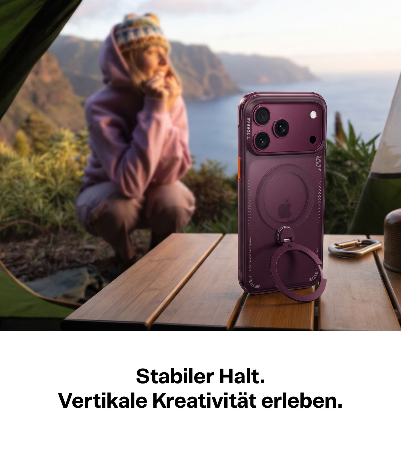 Torras Ostand Air iP18 Pro Max Purple