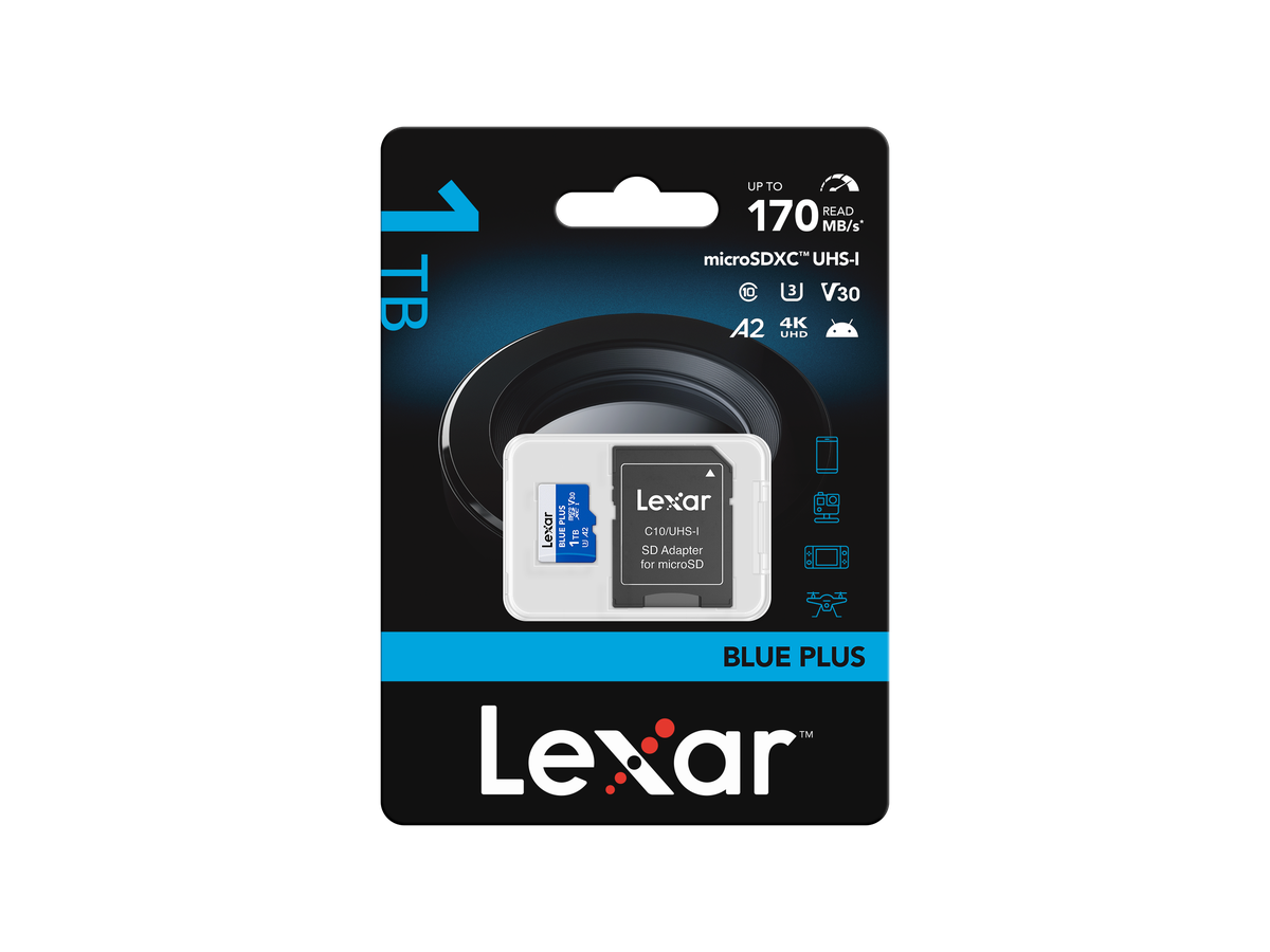 Lexar microSDXC 100MB/s Blue Plus 1TB