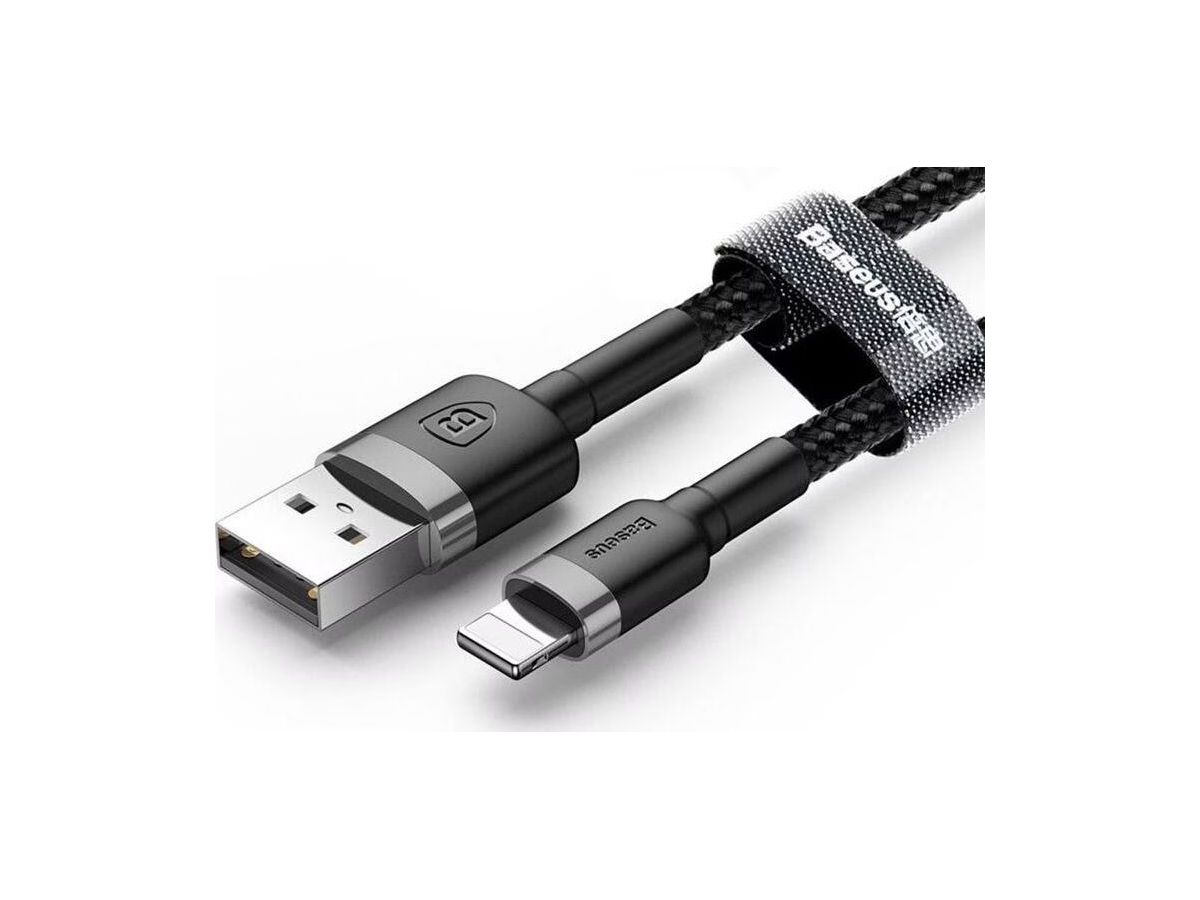 Baseus USB-A to Lightning Cable 2m Black