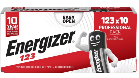 Energizer 123 Lithium 3.0V 10 Stk
